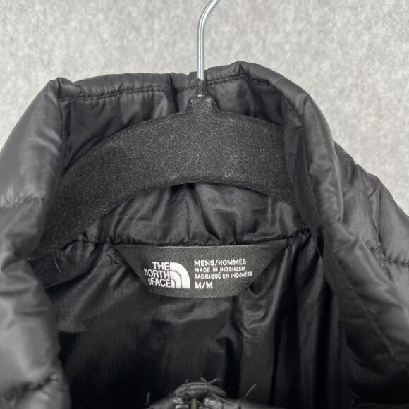 The North Face Mens Thermoball Trekker Vest Size M Black Quilted Puffer FLAW - Picture 10 of 16